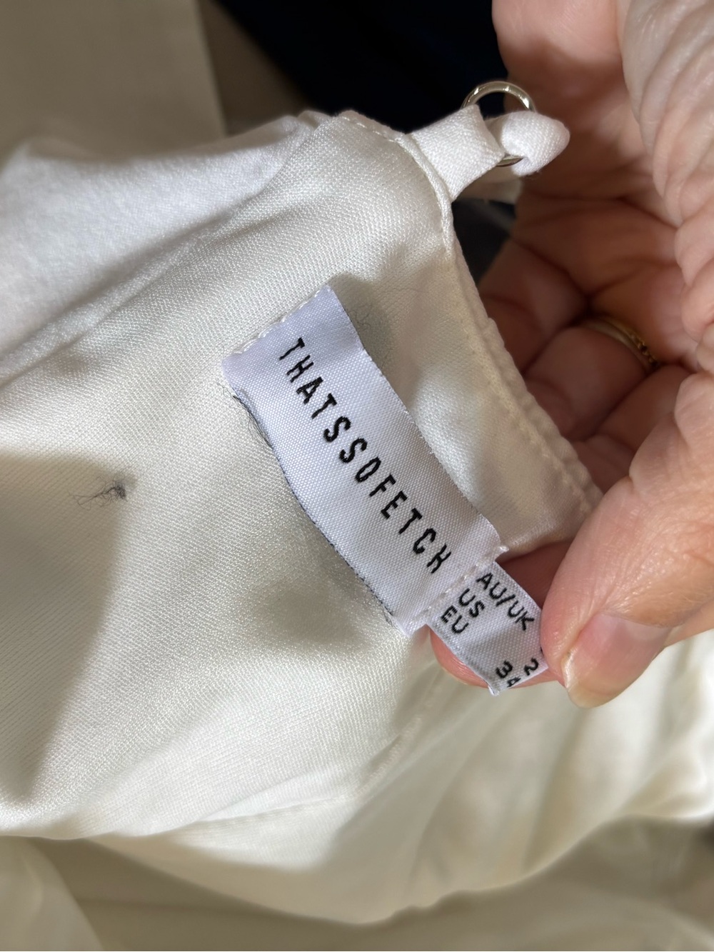 Thats So Fetch White Bransley Dress - Picture 10 of 12